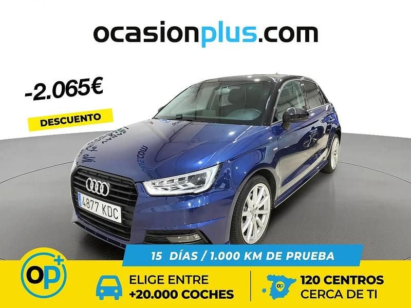 Brugt Audi A1 S-Line 125 HK (91 kW) 2017 Blå Hatchback