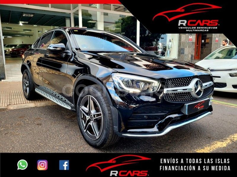 Negro Usado 2020 Mercedes GLC300e Coupe | 46.990 € (Precio justo) - Imagen 1/4