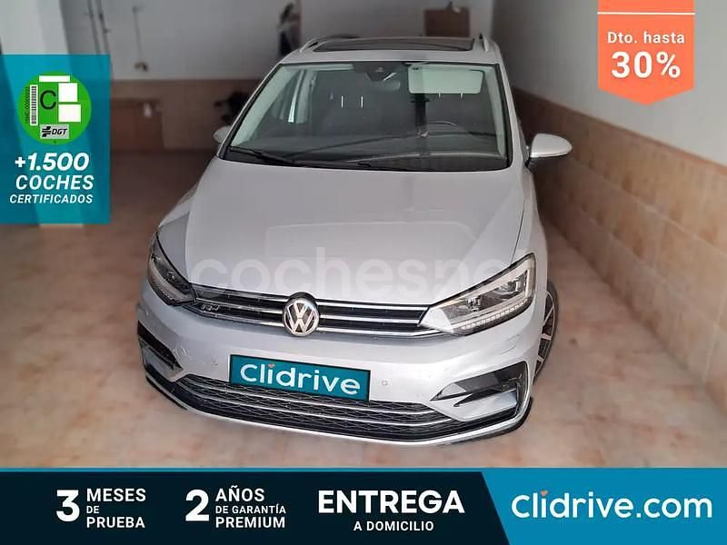 Gris / plata Usado 2016 VW Touran Sportline Monovolumen | 19.990 € (Un poco caro) - Imagen 1/3