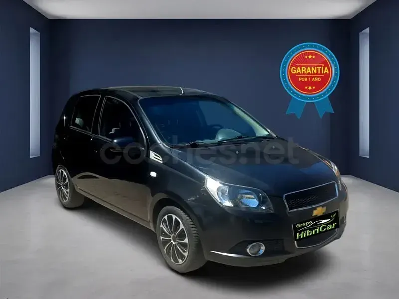 Usado Chevrolet Aveo LS 79 CV (58 kW) 2011 Negro Berlina