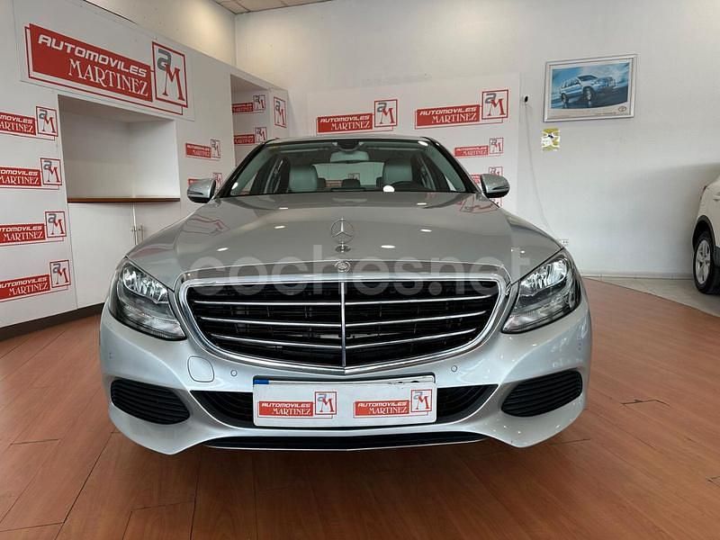 Usado Mercedes C200 Exclusive 136 CV (100 kW) 2016 Gris / plata Berlina