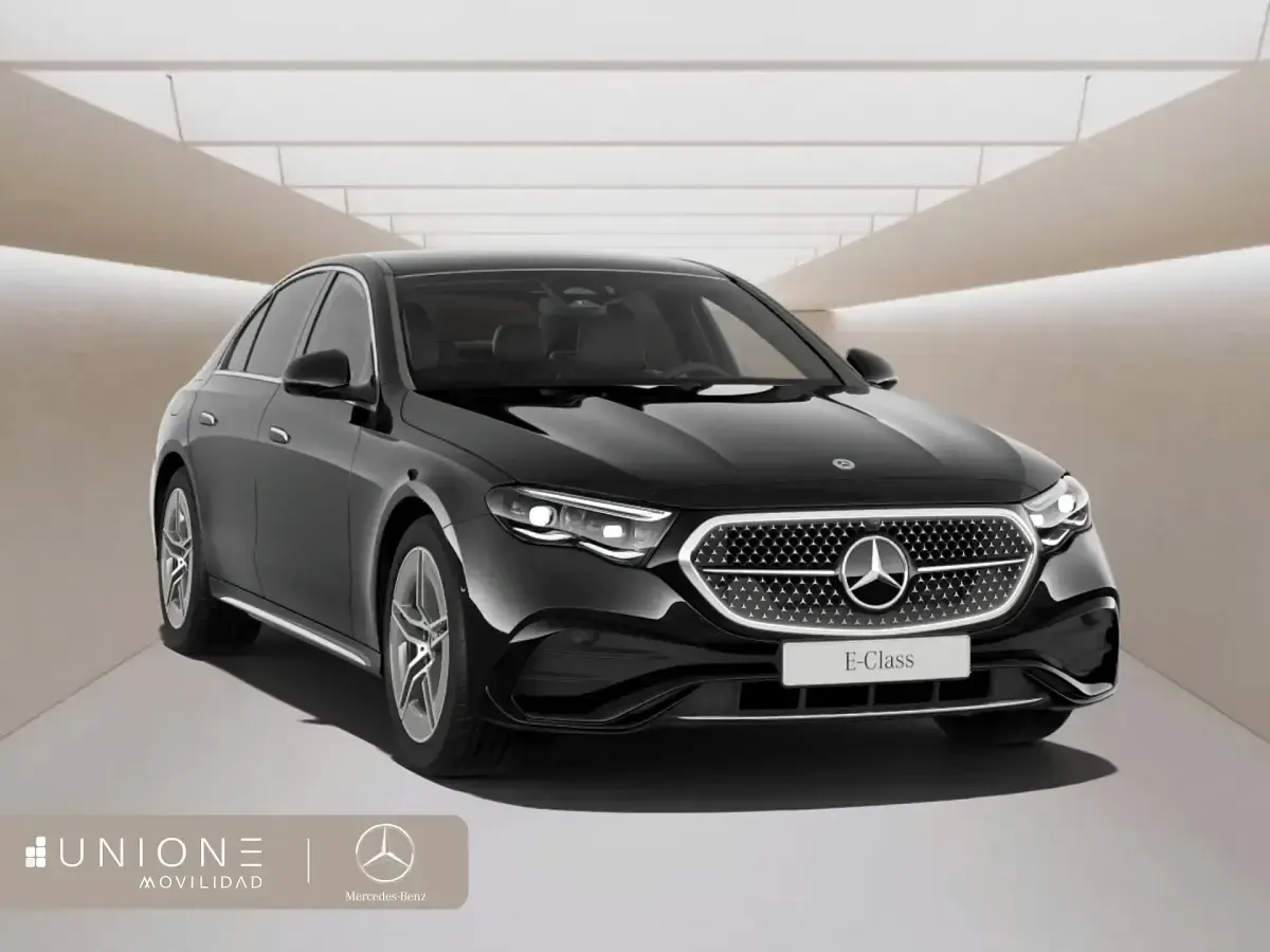 Nuevo Mercedes E220 194 CV (142 kW) 2026 Negro Berlina
