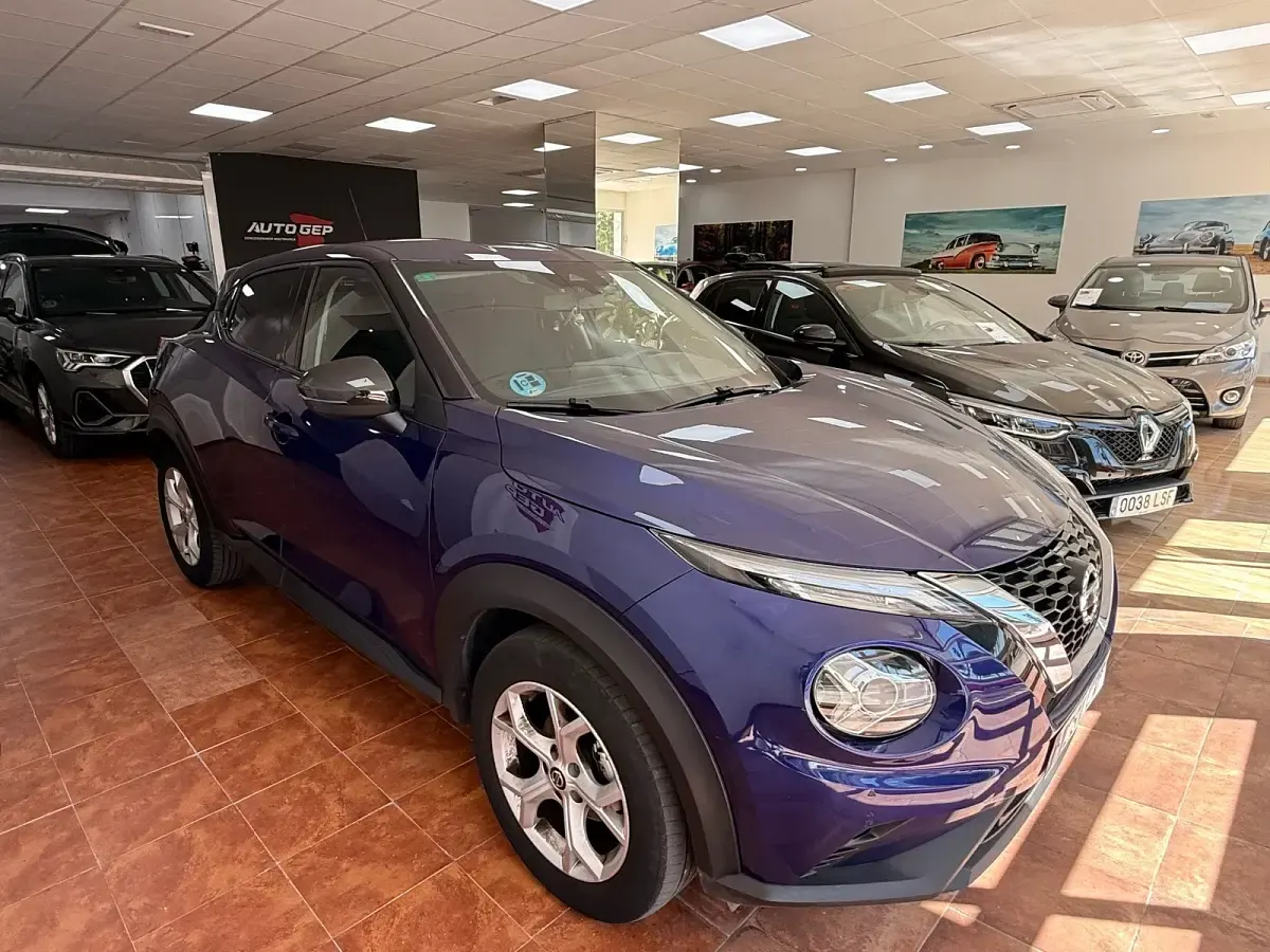 Usado Nissan Juke Acenta 114 CV (83 kW) 2022 Azul SUV