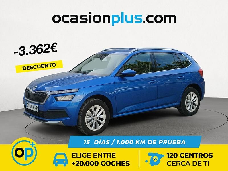 Usado Skoda Kamiq Ambition 110 CV (80 kW) 2024 Azul SUV