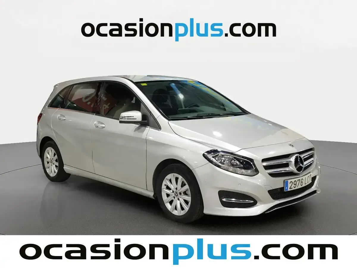 Begagnad Mercedes B180 122 HK (89 kW) 2018 Grå Minibuss