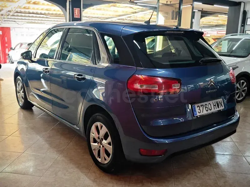 Usado Citroën C4 Picasso Intensive 115 CV (84 kW) 2014 Azul Monovolumen