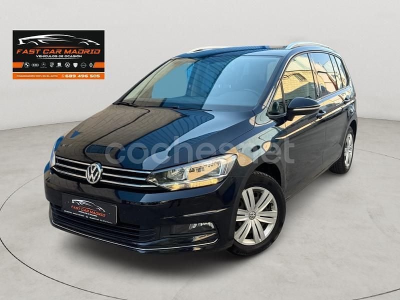 Negro Usado 2017 VW Touran Sportline Monovolumen | 17.900 € (Buen precio) - Imagen 1/4