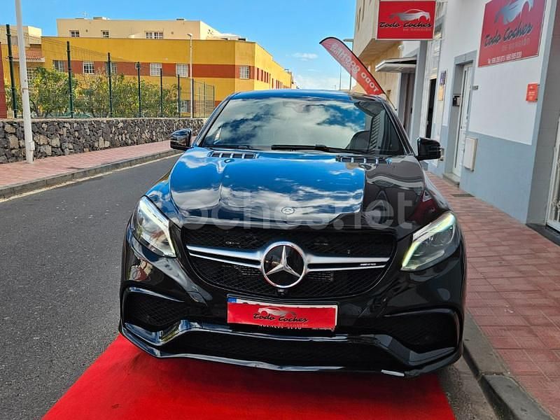 Usado Mercedes GLE63 AMG 557 CV (409 kW) 2018 Negro Coupe