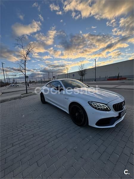 Blanco Usado 2019 Mercedes C63S AMG Coupe | 71.800 € (Caro) - Imagen 1/4