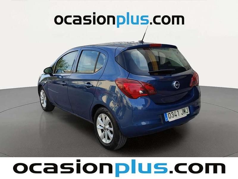 Usado Opel Corsa Selective 90 CV (66 kW) 2016 Azul Utilitario