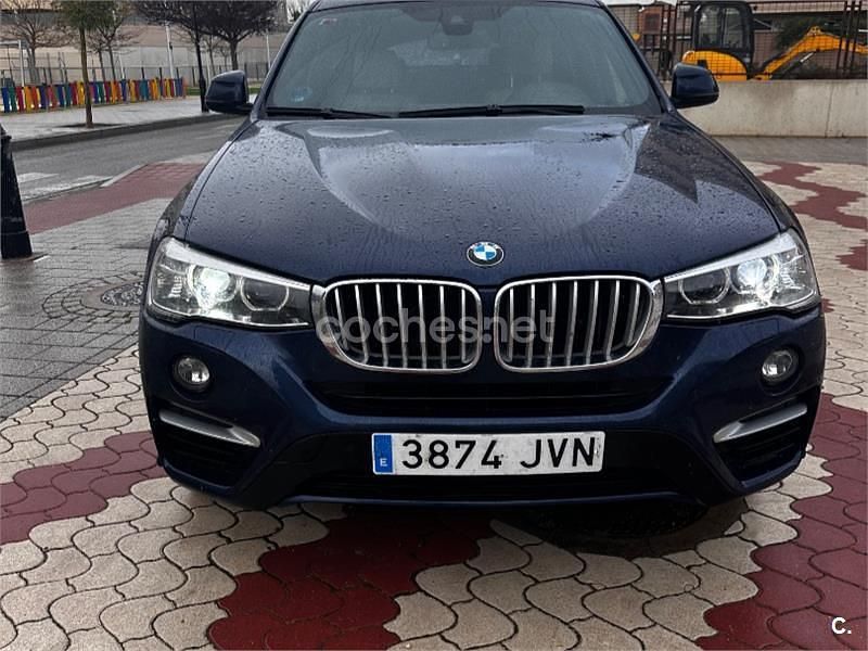 Usado BMW X4 190 CV (139 kW) 2016 Azul SUV