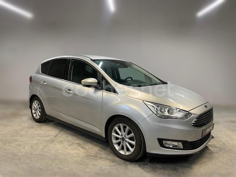 Gris / plata Usado 2016 Ford C-MAX Titanium Monovolumen | 10.500 € (Buen precio) - Imagen 1/4