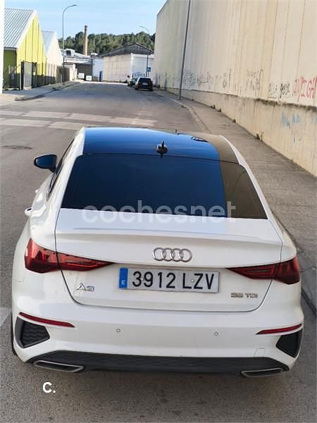 Brugt Audi A3 S-Line 150 HK (110 kW) 2022 Hvid Sedan