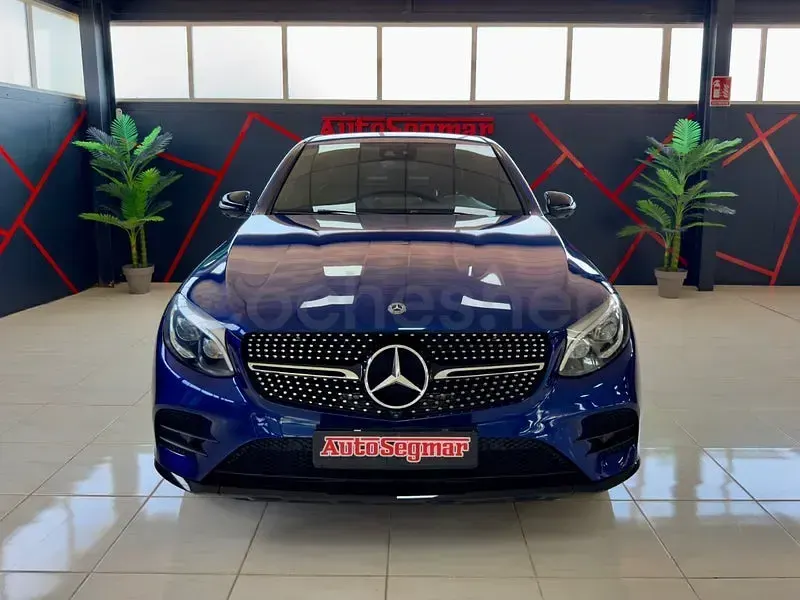 Usado Mercedes GLC250 204 CV (150 kW) 2018 Azul SUV