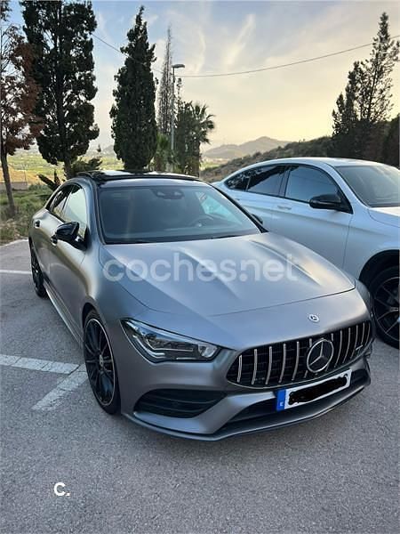 Gris / plata Usado 2020 Mercedes CLA250 Berlina | 39.999 € (Caro) - Imagen 1/4