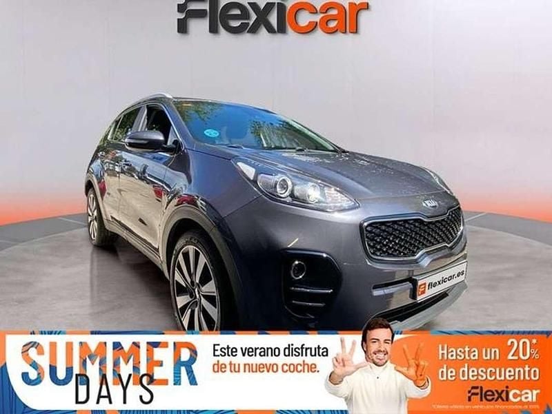 Gris Usado 2017 Kia Sportage SUV | 14.890 € (Precio justo) - Imagen 1/4