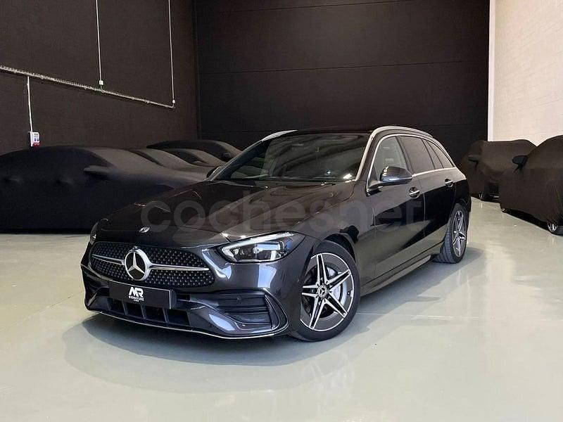 Usado Mercedes C300e 265 CV (194 kW) 2021 Gris / plata Familiar