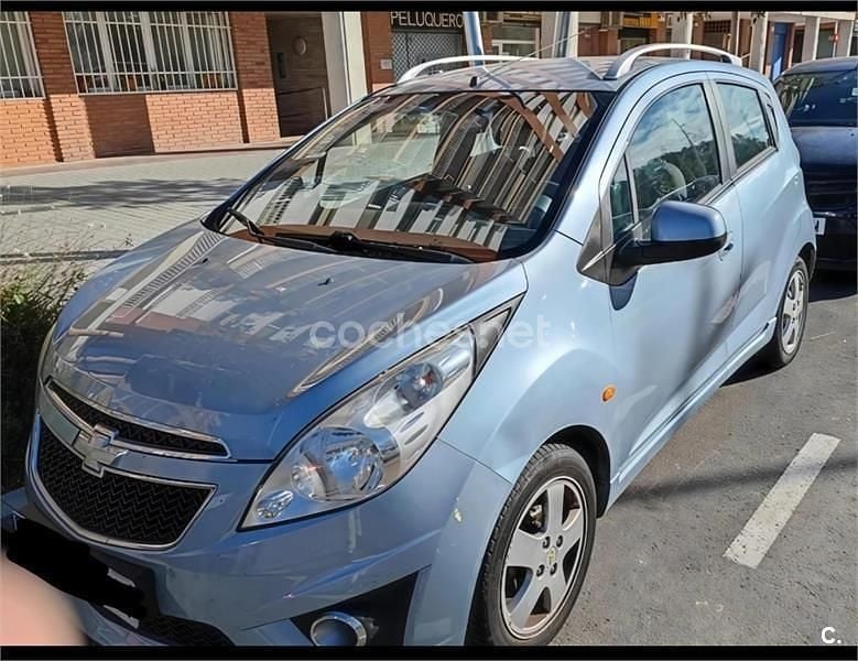 Usado Chevrolet Spark LT 81 CV (59 kW) 2010 Azul Utilitario