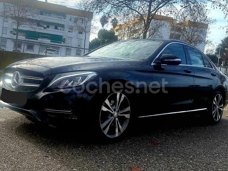 Usado Mercedes C220 Avantgarde 170 CV (125 kW) 2015 Negro Berlina