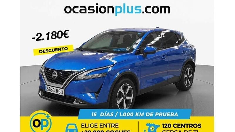 Usado Nissan Qashqai N-Connecta 158 CV (116 kW) 2023 Azul SUV