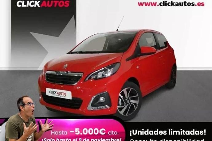 Usado 2021 Peugeot 108 Allure Utilitario | 9050 € (Precio justo) - Imagen 1/4