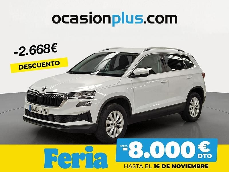 Blanco Usado 2024 Skoda Karoq Selection SUV | 27.650 € (Precio justo) - Imagen 1/4