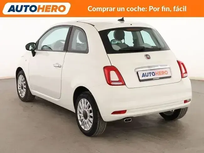 Usado Fiat 500 Pop 70 CV (51 kW) 2020 Blanco Utilitario