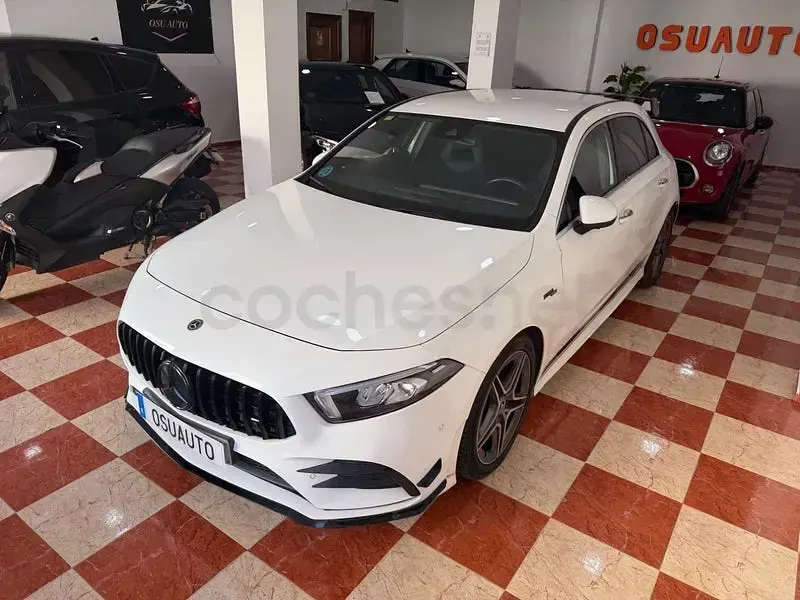 Usado Mercedes A200 163 CV (119 kW) 2019 Blanco Berlina