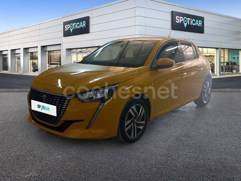 Amarillo Usado 2021 Peugeot 208 Allure Utilitario | 14.200 € (Precio justo) - Imagen 1/4