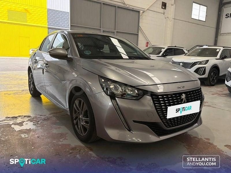 Usado Peugeot 208 Active 100 CV (73 kW) 2021 Gris / plata Utilitario