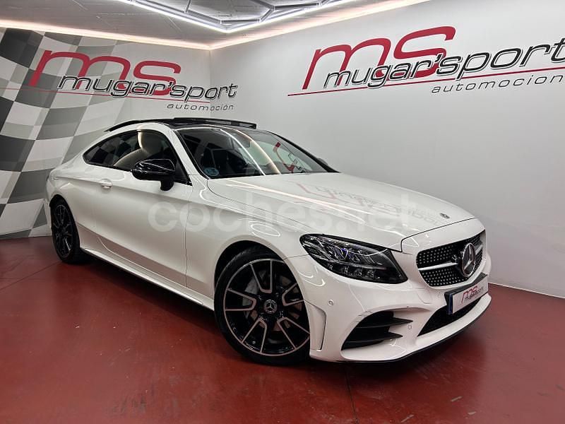 Usado Mercedes C220 194 CV (142 kW) 2022 Blanco Coupe