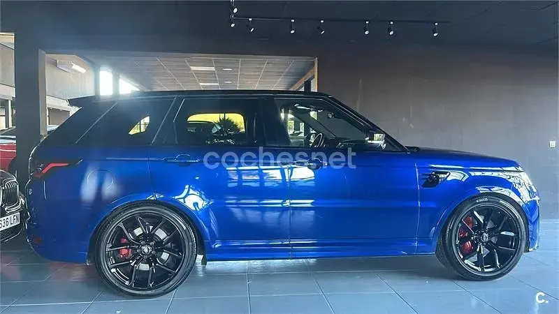 Usado Land Rover Range Rover Sport SVR 575 CV (422 kW) 2019 Azul SUV