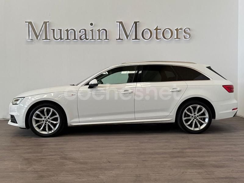 Usado Audi A4 S-Line 150 CV (110 kW) 2017 Blanco Familiar