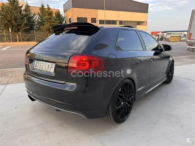 Usado Audi S3 265 CV (194 kW) 2009 Negro Utilitario