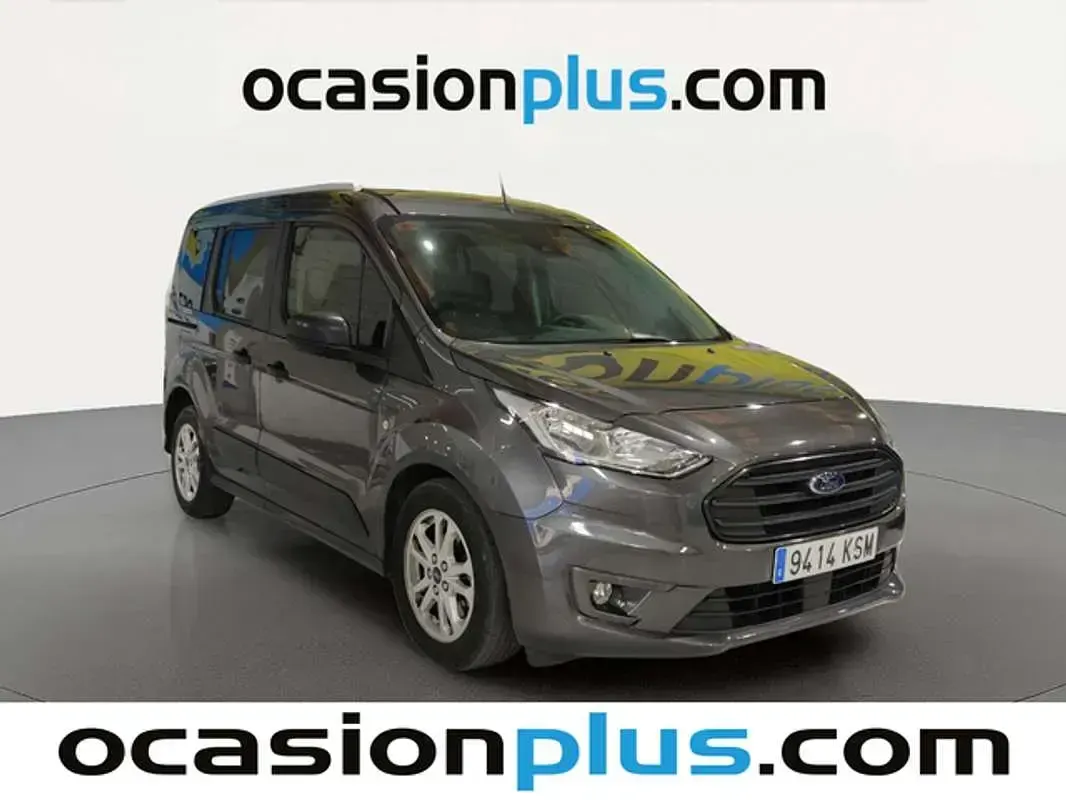 Usado Ford Transit S 101 CV (74 kW) 2018 Gris Familiar