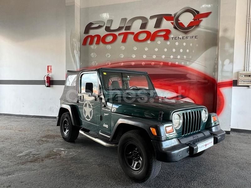 Usado Jeep Wrangler 121 CV (88 kW) 1999 Verde SUV