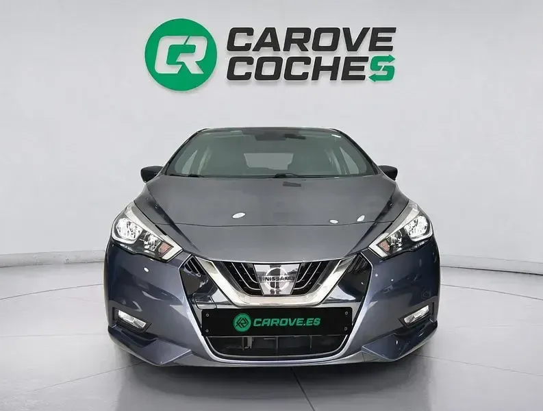 Usado Nissan Micra Acenta 100 CV (73 kW) 2019 Gris / plata Utilitario