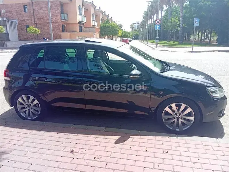 Usado VW Golf VI Sport 122 CV (89 kW) 2010 Negro Utilitario