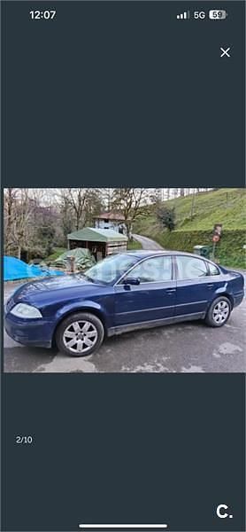 Usado VW Passat Advance 130 CV (95 kW) 2003 Azul Familiar