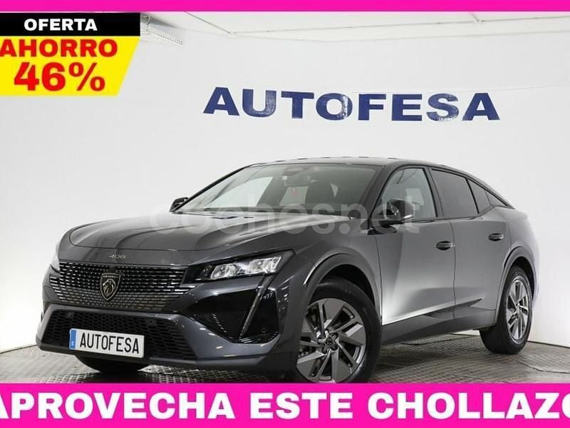 Gris / plata Usado 2023 Peugeot 408 Allure Berlina | 21.350 € (Buen precio) - Imagen 1/4