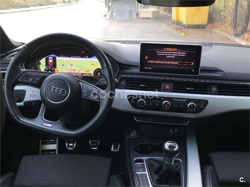 Usado Audi A5 Sportback S-Line 190 CV (139 kW) 2017 Gris / plata Utilitario