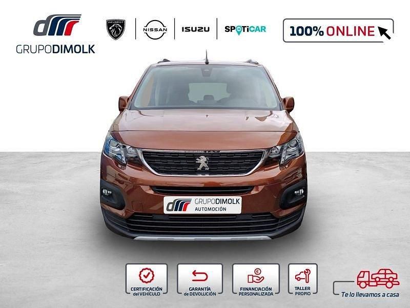 Usado Peugeot Rifter Allure 130 CV (95 kW) 2021 Marrón Monovolumen