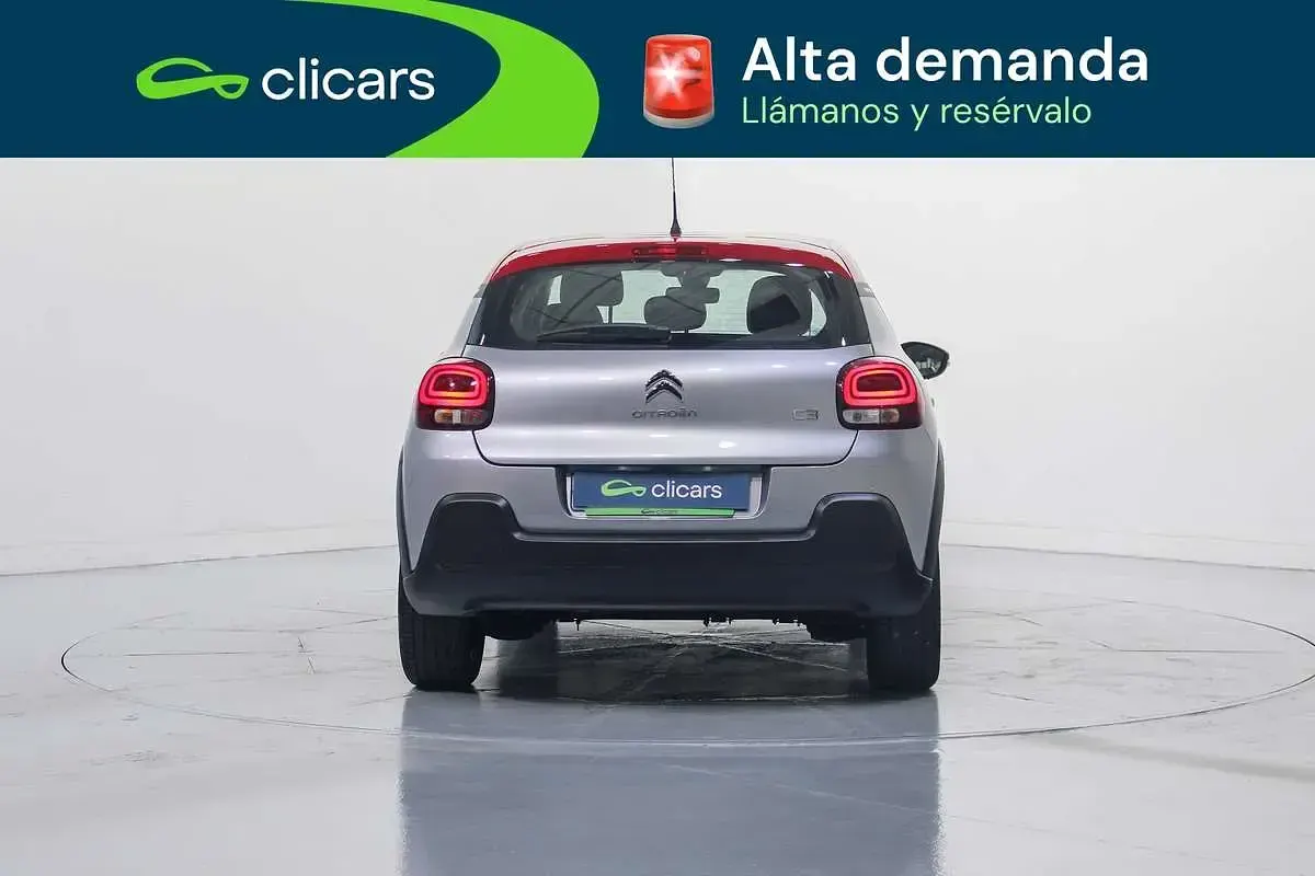 Usado Citroën C3 Feel 82 CV (60 kW) 2020 Gris Utilitario