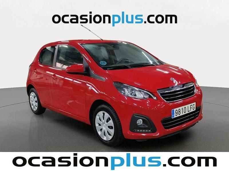 Usado Peugeot 108 Active 72 CV (52 kW) 2020 Rojo Berlina