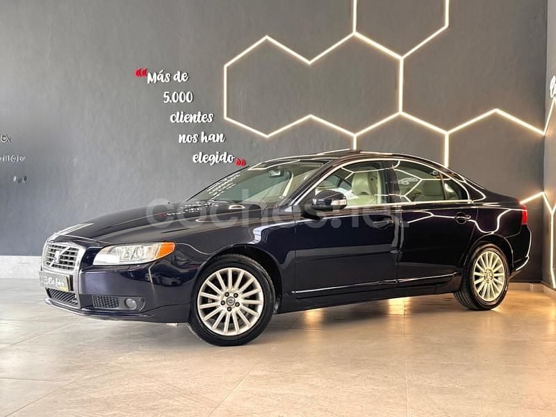 Usado Volvo S80 Summum 238 CV (175 kW) 2008 Azul Berlina