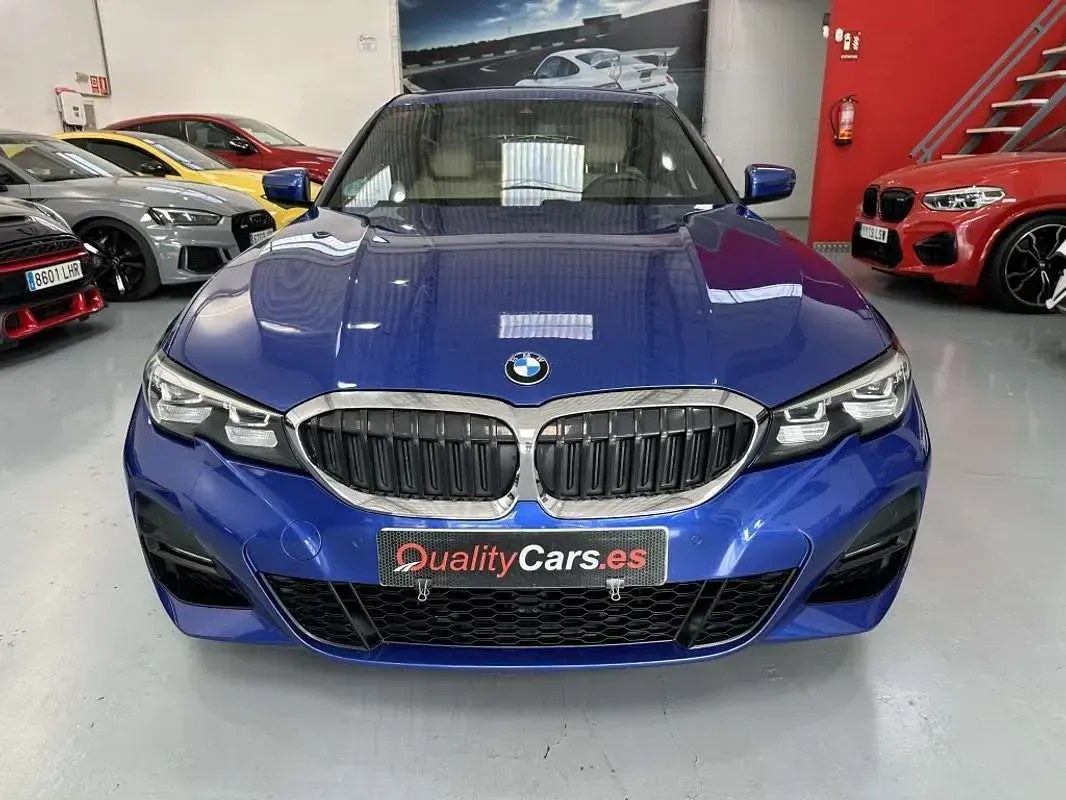Usado BMW 320 190 CV (139 kW) 2021 Azul Berlina