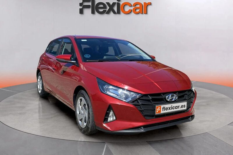 Rojo Usado 2022 Hyundai i20 Berlina | 11.490 € (Super precio) - Imagen 1/4