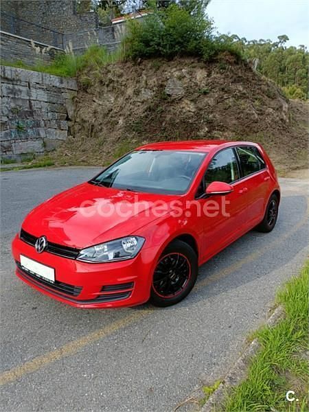 Rojo Usado 2014 VW Golf VII Edition Berlina | 11.900 € (Precio justo) - Imagen 1/4