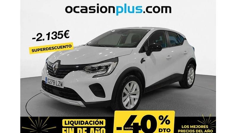 Blanco Usado 2022 Renault Captur Intens SUV | 15.355 € (Buen precio) - Imagen 1/4