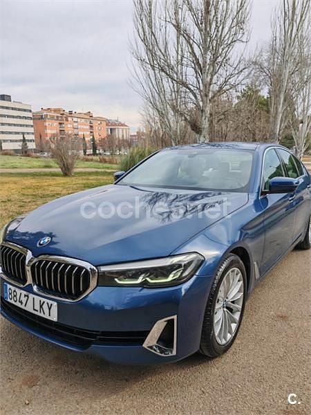 Usado BMW 520 Luxury Line 190 CV (139 kW) 2020 Azul Berlina